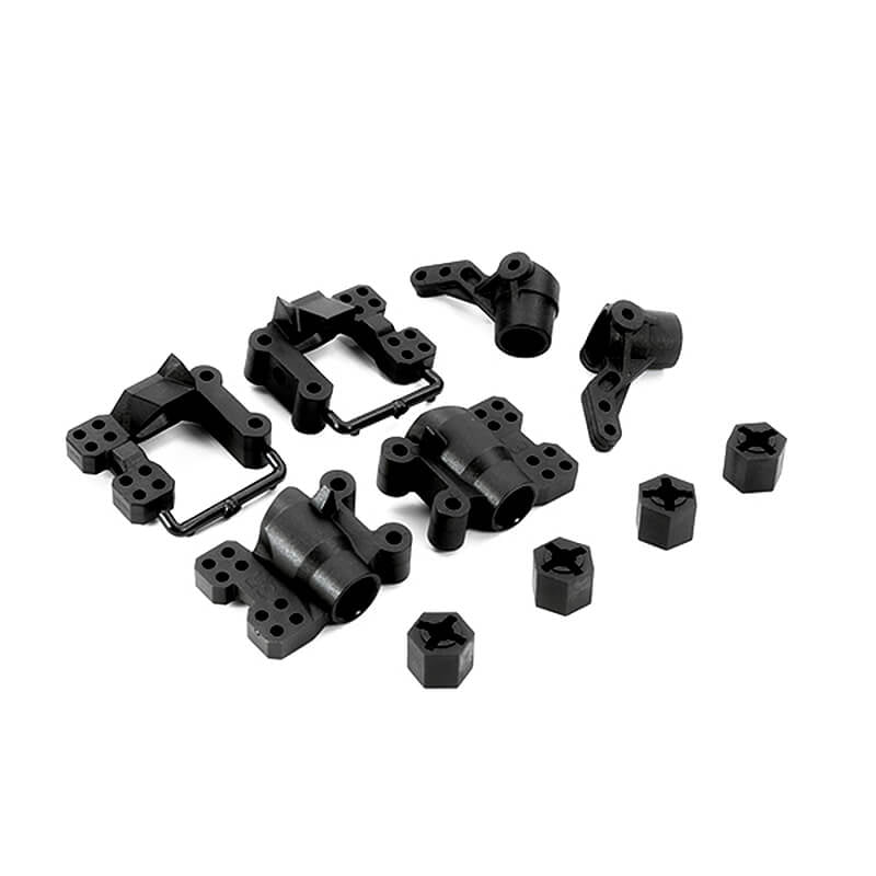 Cen Racing Hub Carriers & Spindle Set ( F/R, Wheel Hex, Servo Horn, CEN-CM0202 - Cen