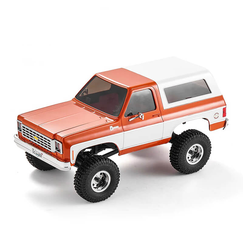 FMS 1/24TH CHEVROLET K5 BLAZER 4WD RTR - ORANGE