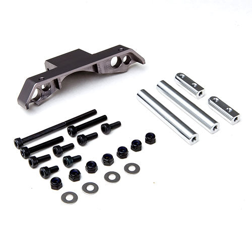 GMADE GS01 FRONT AXLE TRUSS UPPER LINK MOUNT (TI. GREY)