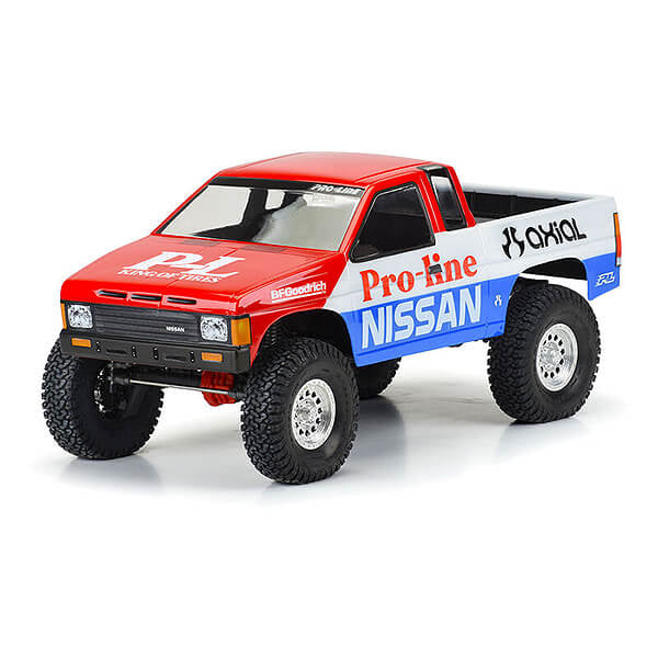 PROLINE 1/10 1987 NISSAN HARDBODY D21 CLEAR BODY 12.3&quot; (313mm) WB CRAWLERS