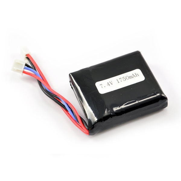 DYNAM DETRUM 1750mAh 7.4V LI-PO RADIO BATTERY