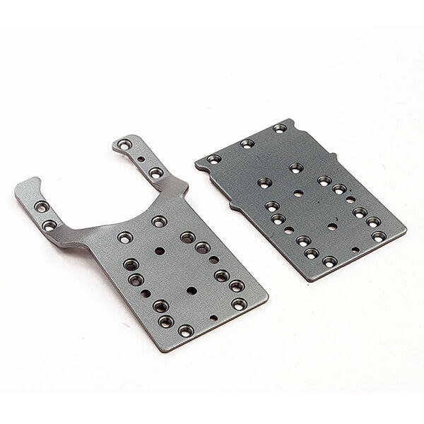 FTX ROKATAN FRONT &amp; REAR ALU CHASSIS PLATES