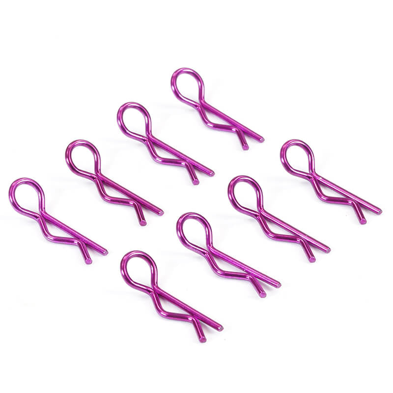 Fastrax Metallic Purple Small Clips