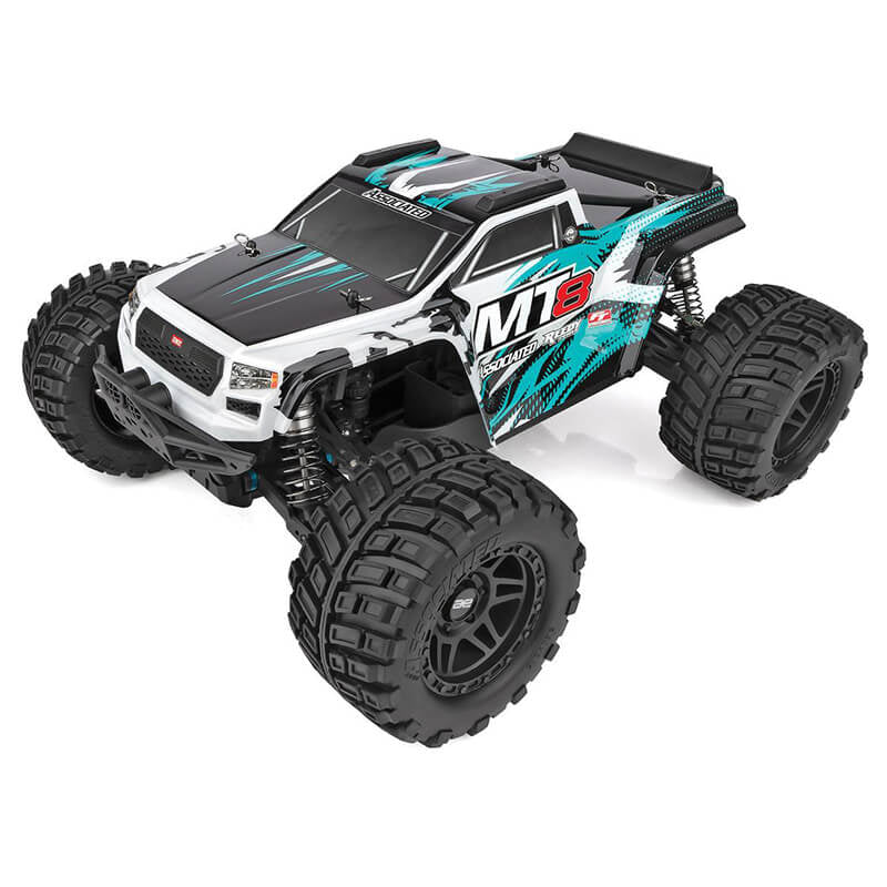 TEAM ASSOCIATED RIVAL MT8 TEAL RTR TRUCK BRUSHLESS/4-6S RATED