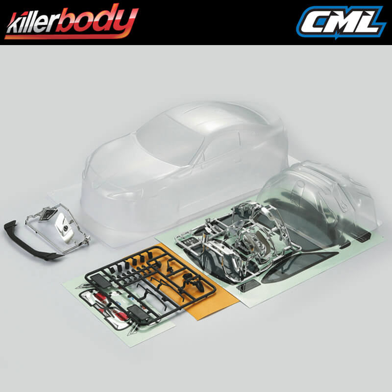 KILLERBODY SUBARU BRZ 190MM CLEAR BODY