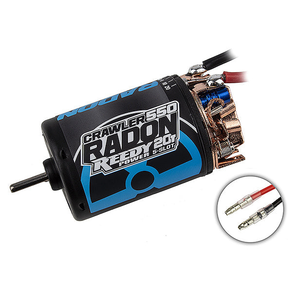 REEDY RADON 2 CRAWLER 550 20T 5 SLOT 1100KV BRUSHED MOTOR