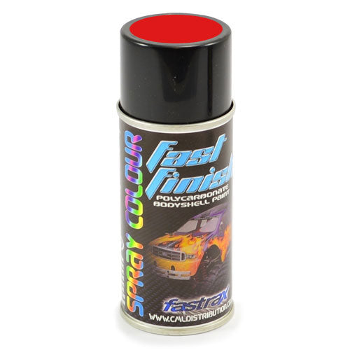 Fastrax Fast Finish Red Fire Spray Paint 150ML