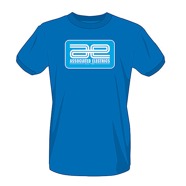 TEAM ASSOCIATED ELECTRICS LOGO BLUE T-SHIRT (S)