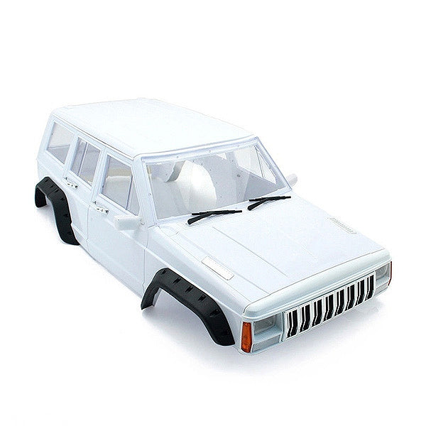 FASTRAX 1/10 ROCKEE FULLCAB & INTERIOR HARDBODY 313mm - White