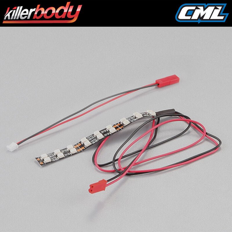 KILLERBODY CHASSIS LIGHT W/SMD LED UNIT SET (18 RED LEDS)