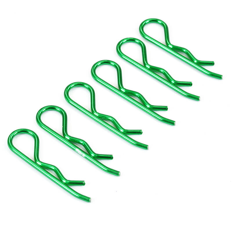 Fastrax Metallic Green Large Clips