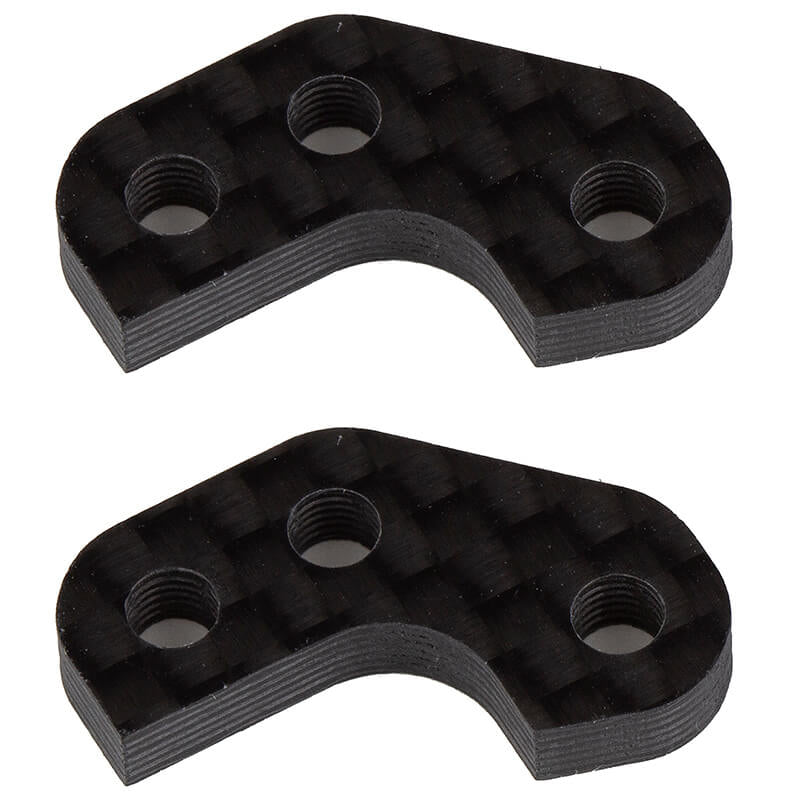 TEAM ASSOCIATED RC10B7 CASTER BLOCK LINK MOUNT SET -3MM