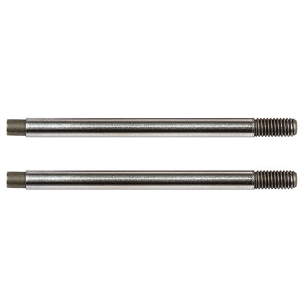 TEAM ASSOCIATED 3x24 SHOCK SHAFTS V2, CHROME (B74)