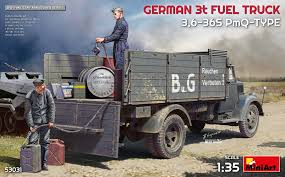 Miniart 1:35 - German 3t Fuel Truck 3,6-36sPmQ-Type 53031