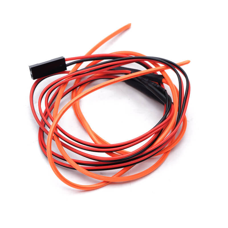 Fastrax LED Twin Antenna 29CM Light Length - Red