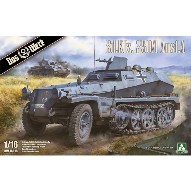 Das Werk 1/16 Sd.Kfz. 250/1 Ausf.A - DW16018