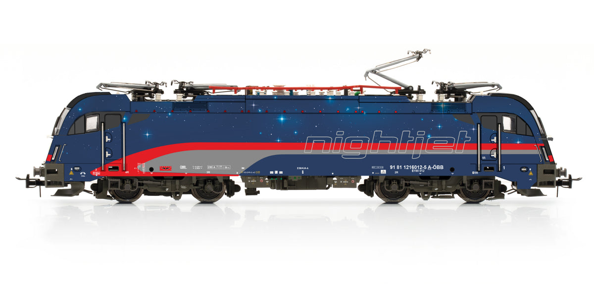 Jagerndorfer OBB Nightjet Rh1216.012 Electric Locomotive VI (DCC-Sound) JC29352