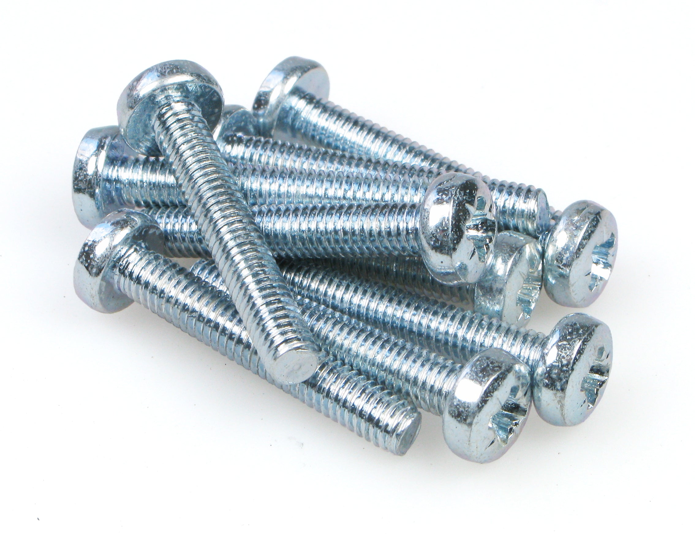Metal Crosshead Screw, M4 x 25 (10 pcs)