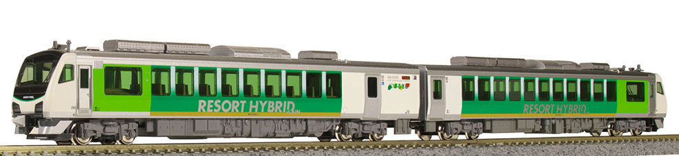 Kato (Japan) JR HB-E300 Series Resort View Furusato DMU 2 Car Powered Set K10-1368