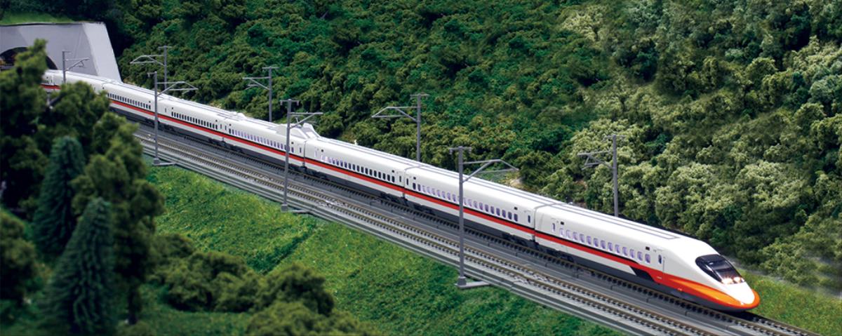 Kato (Japan) Taiwan High Speed Rail 700T EMU 6 Car Add on Set K10-1617