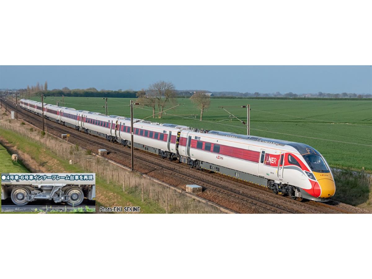 Kato (British) Class 800 113 LNER Azuma 9 Car Train (DCC-Sound) K10-1675S