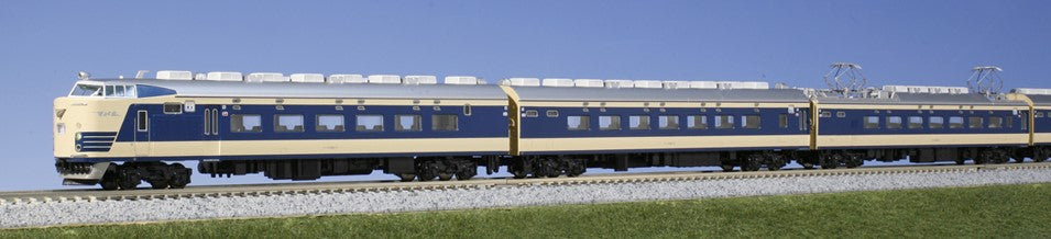 Kato (Japan) JR Series 581 Slit Type Typhoon 7 Car Powered Set K10-1717