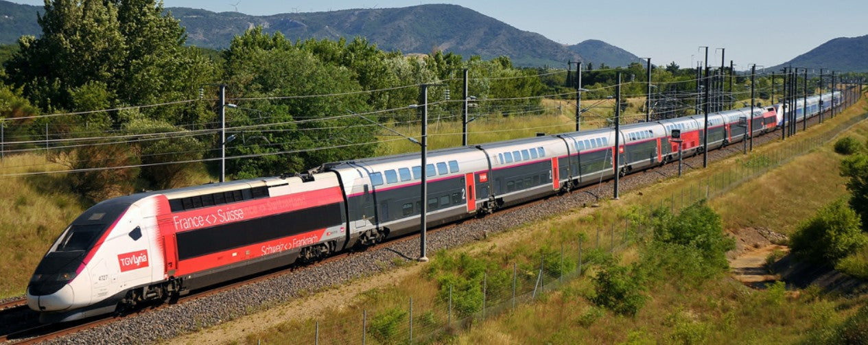 Kato (Europe) TGV Lyria Euroduplex 10 Car Powered Set VI K10-1762