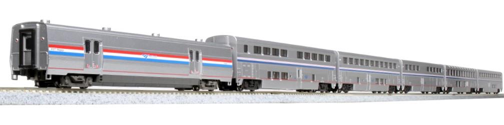 Kato (USA) Amtrak Superliner PhVI 6 Car Set K10-1789
