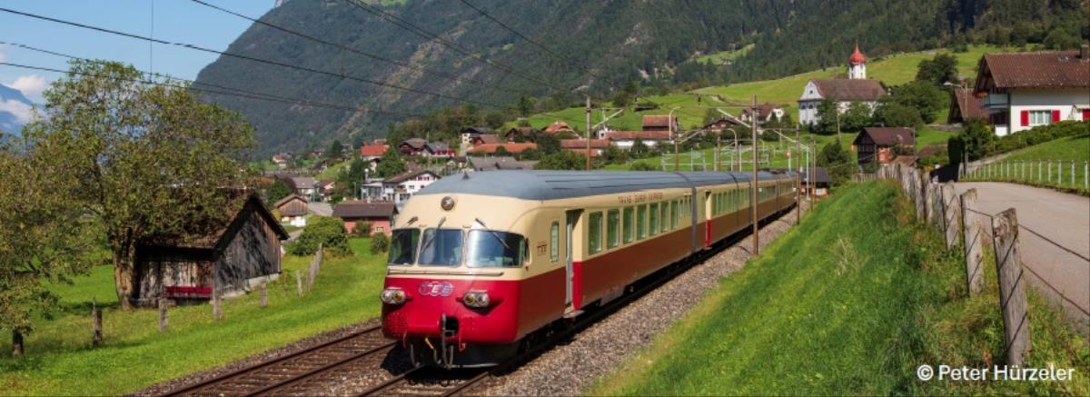 SBB RAe II Gottardo TEE 6 Car EMU VI
