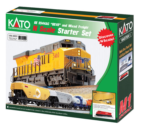 Kato (USA) Canadian Pacific GE ESS44AC Freight Starter Set K106-0022