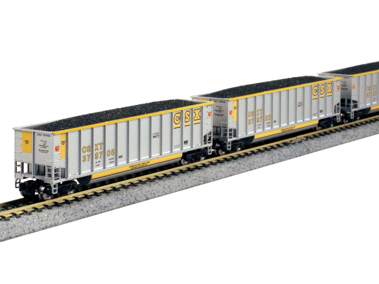 Kato (USA) Bethgon Coalporter Wagon Set (8) CSX K106-4632