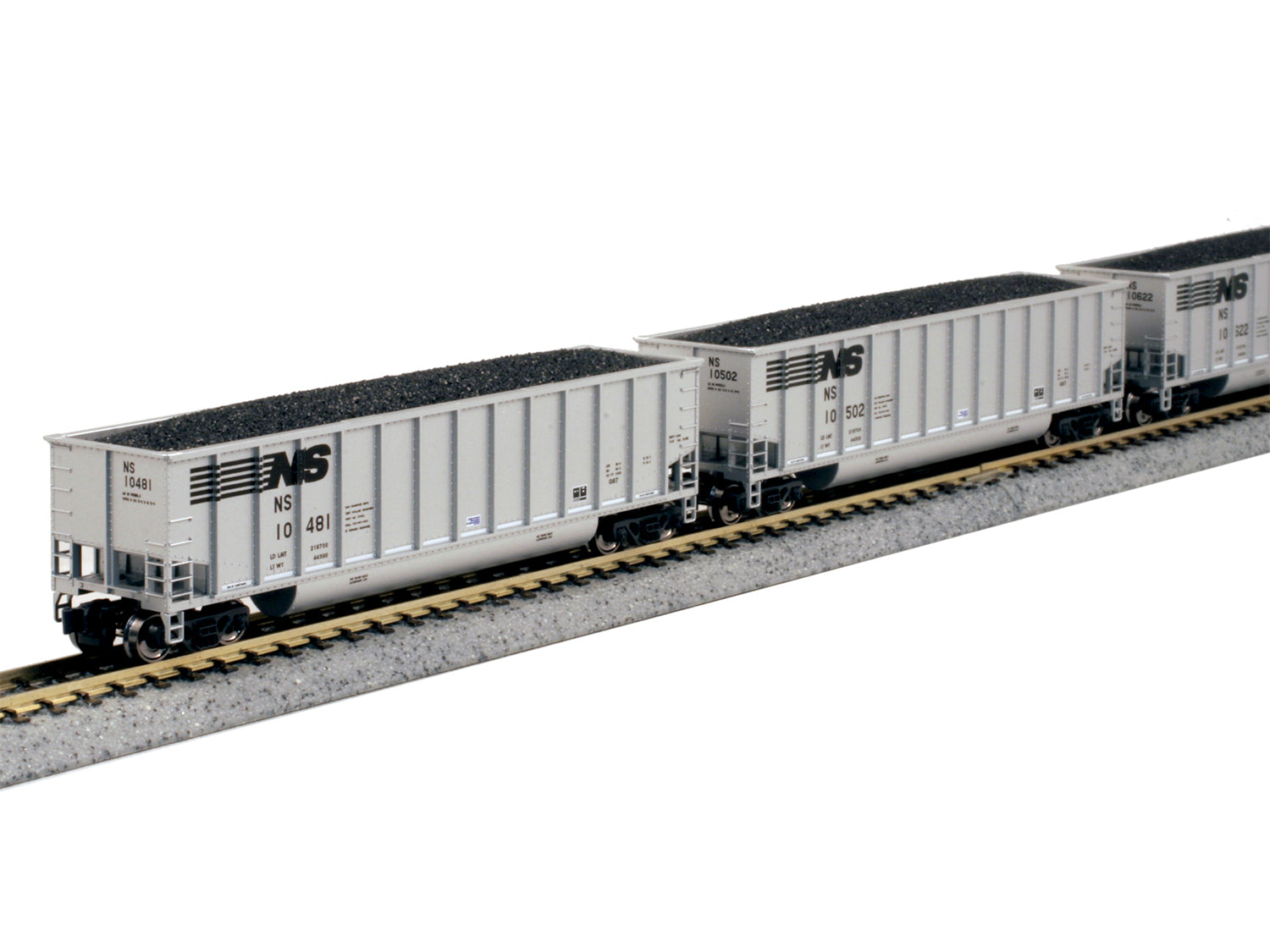 Kato (USA) Bethgon Coalporter Wagon Set (8) Norfolk Southern K106-4634