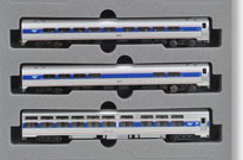 Kato (USA) Viewliner I Intercity Express Amtrak PhVI 3 Car Coach Set K106-6286