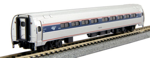 Kato (USA) Amfleet I Coach Set (2) Amtrak PhVi K106-8002