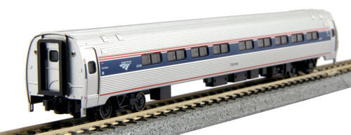 Kato (USA) Amfleet I Coach Set (2) Amtrak PhVi K106-8003