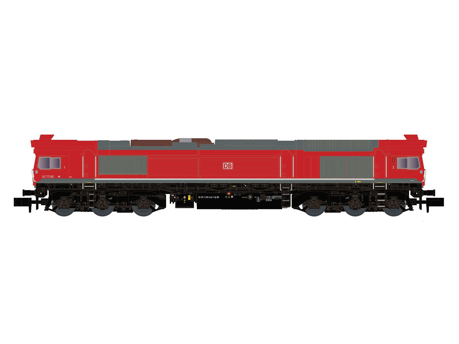 DB Cargo Class 77 Diesel Locomotive VI