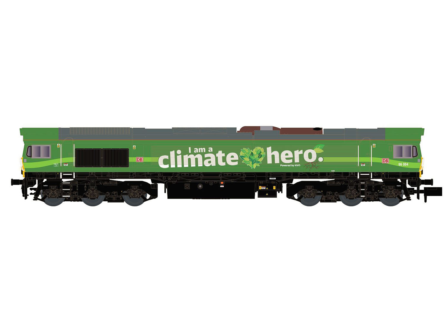 Class 66 004 DB Climate Hero