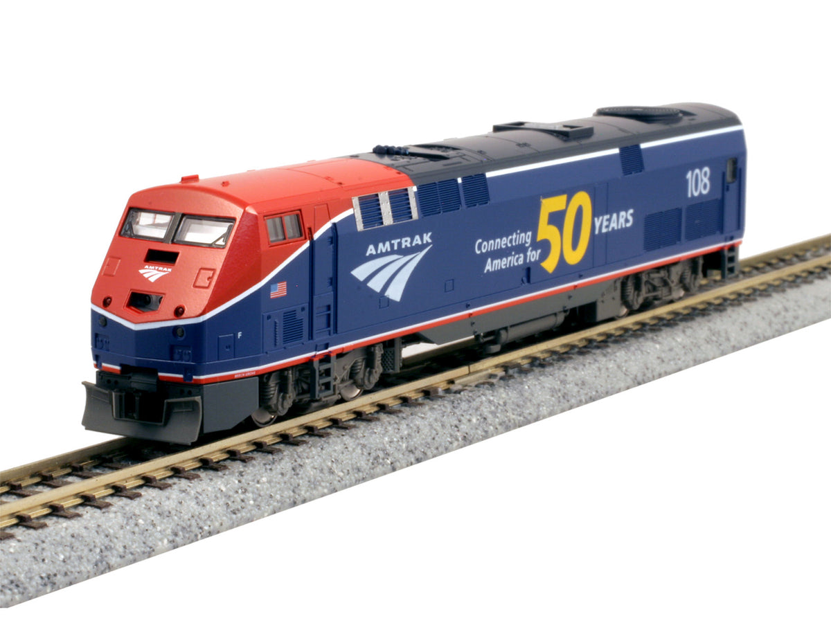 Kato (USA) P42 Loco Amtrak PhVI 108 w/50th Logo K176-6037