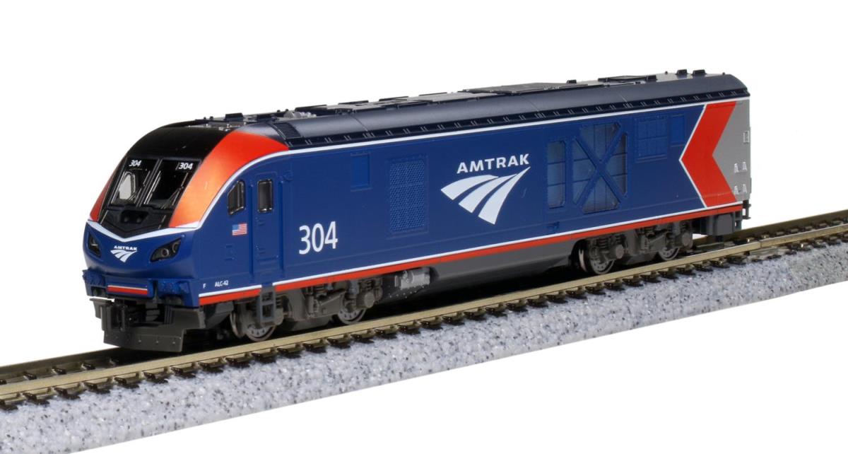 Kato (USA) ALC-42 Charger Loco Amtrak PhVI 304 K176-6053