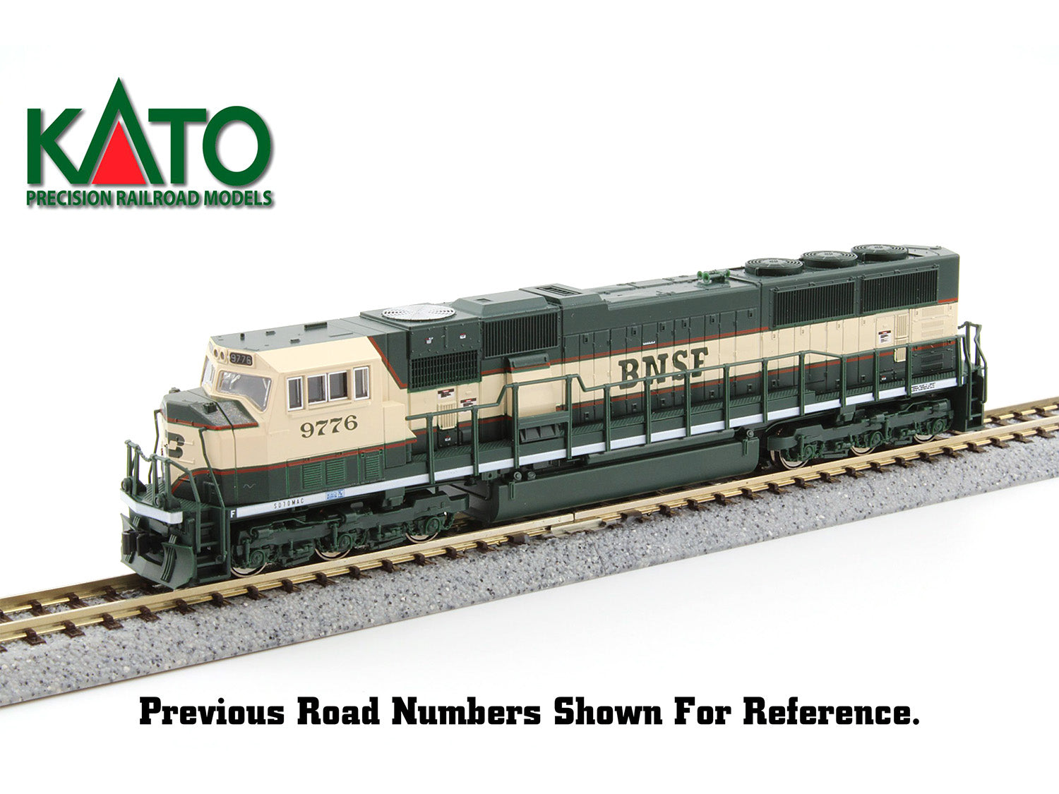 Kato (USA) EMD SD70MAC BNSF 9779 K176-6312