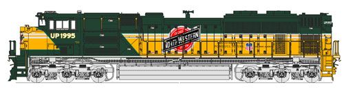 Kato (USA) EMD SD70ACe Union Pacific 1995 C&NW Heritage (DCC-Sound) K176-8407-S