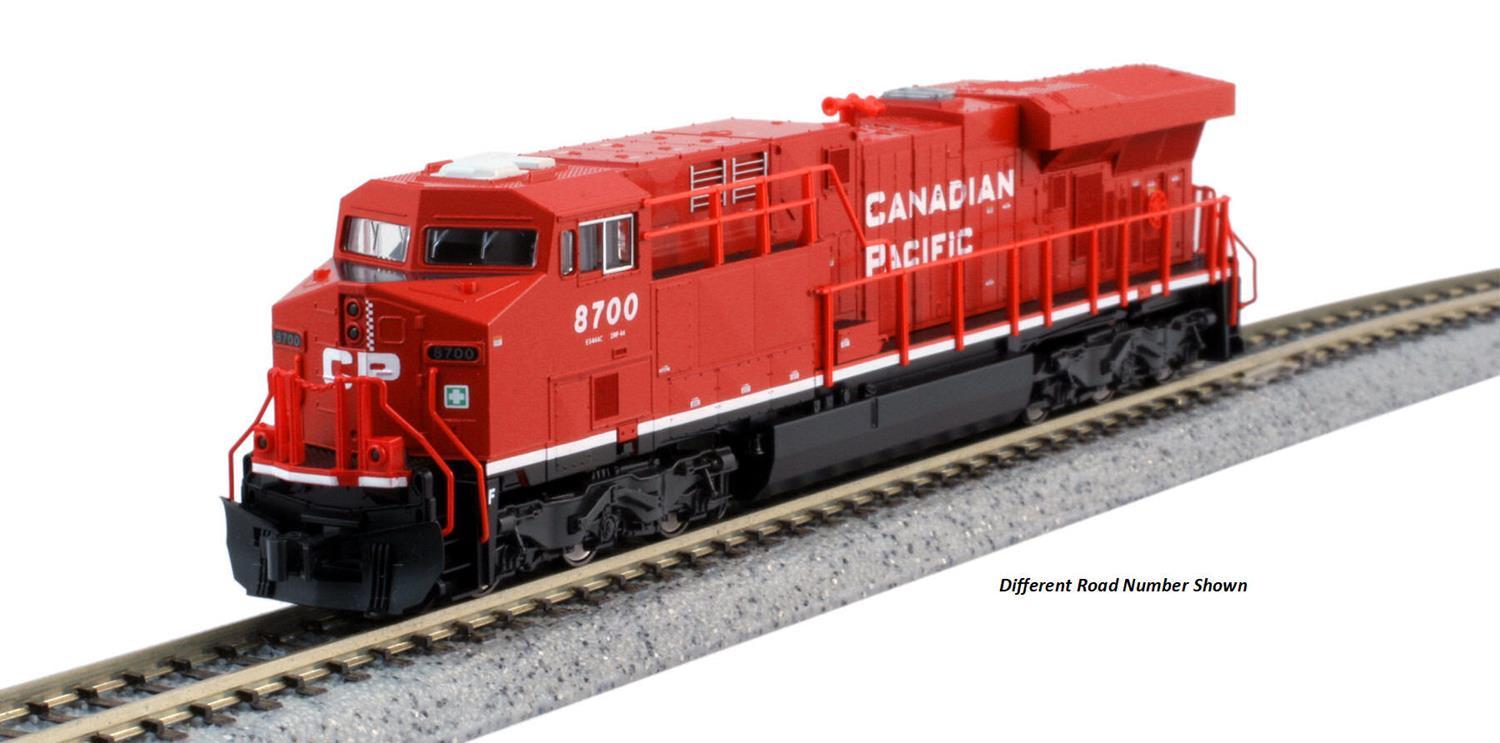 Kato (USA) GE ES44DC Gevo Loco Canadian Pacific 8736 (DCC-Sound) K176-8945-S