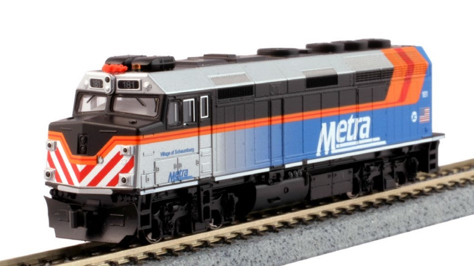 Kato (USA) EMD F40PH Chicago Metra 183 &#39;Village of Itasca&#39; K176-9108