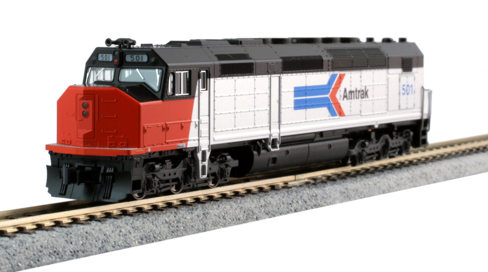 Kato (USA) EMD SDP40F Amtrak PhI 501 K176-9205