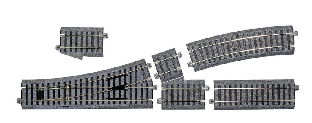 Kato (Unitrack) Unitrack (EP550L) Left Hand Turnout K2-852