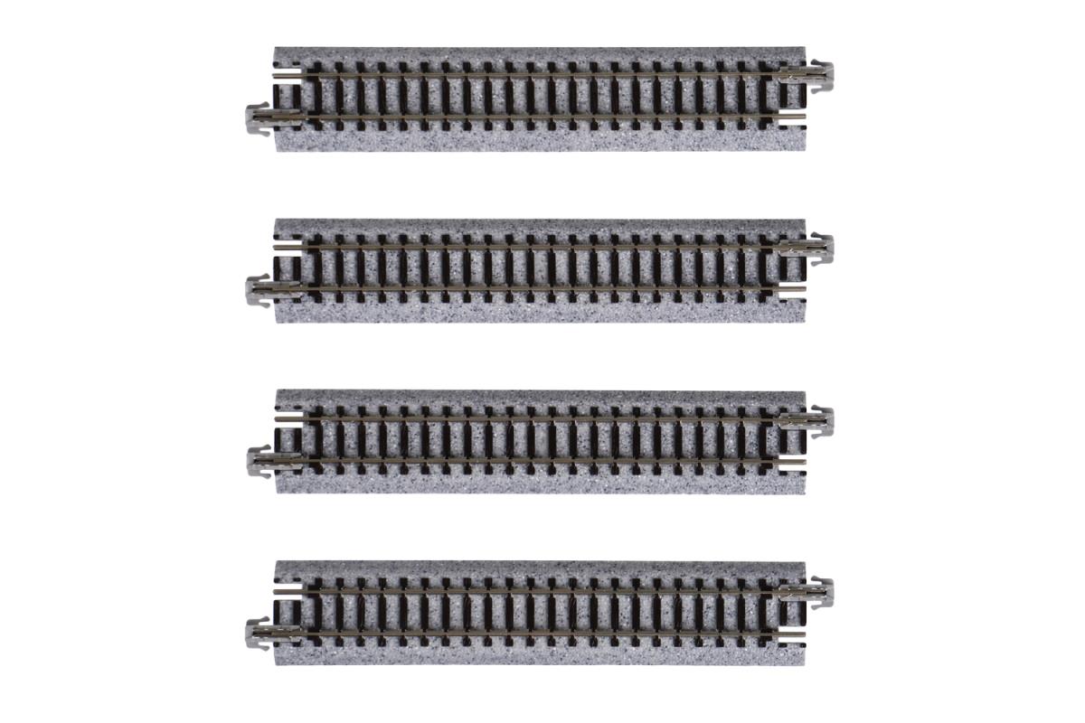 Kato (Unitrack) Unitrack (S124) Straight Track 124mm 4pcs K20-020