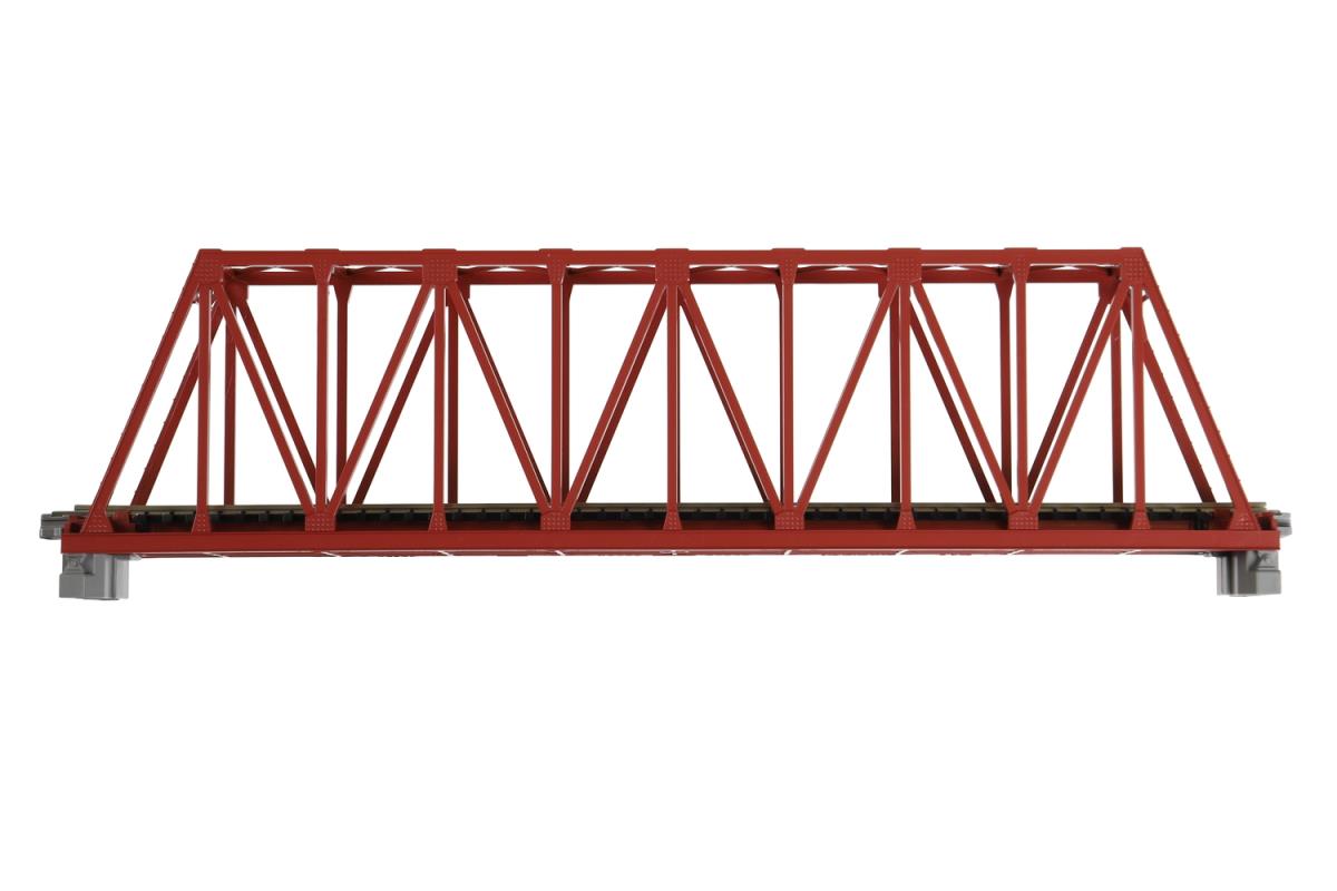 Kato (Unitrack) Unitrack (S248T) Straight Truss Girder Bridge Red/Brwn 248mm K20-429