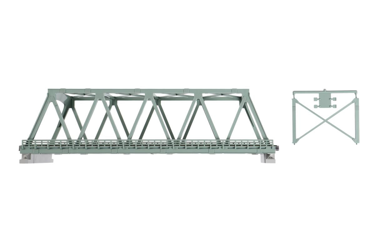 Kato (Unitrack) Unitrack (WS248T) Dual Straight Truss Girder Bridge Green K20-439