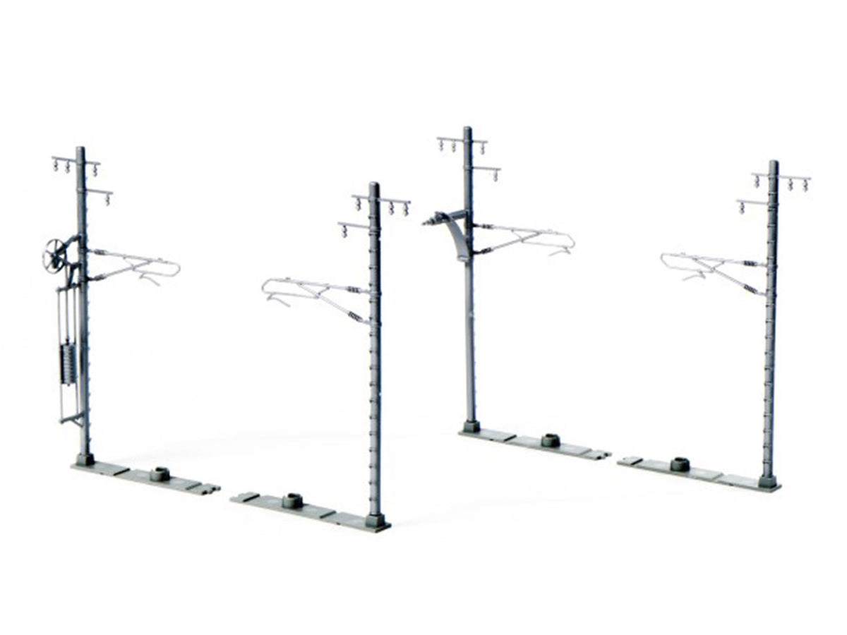 Single Track Catenary Mast Grey (20)