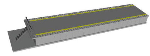 Kato (Unitrack) Suburban Station Island Platform DX B (Pre-Built) K23-151